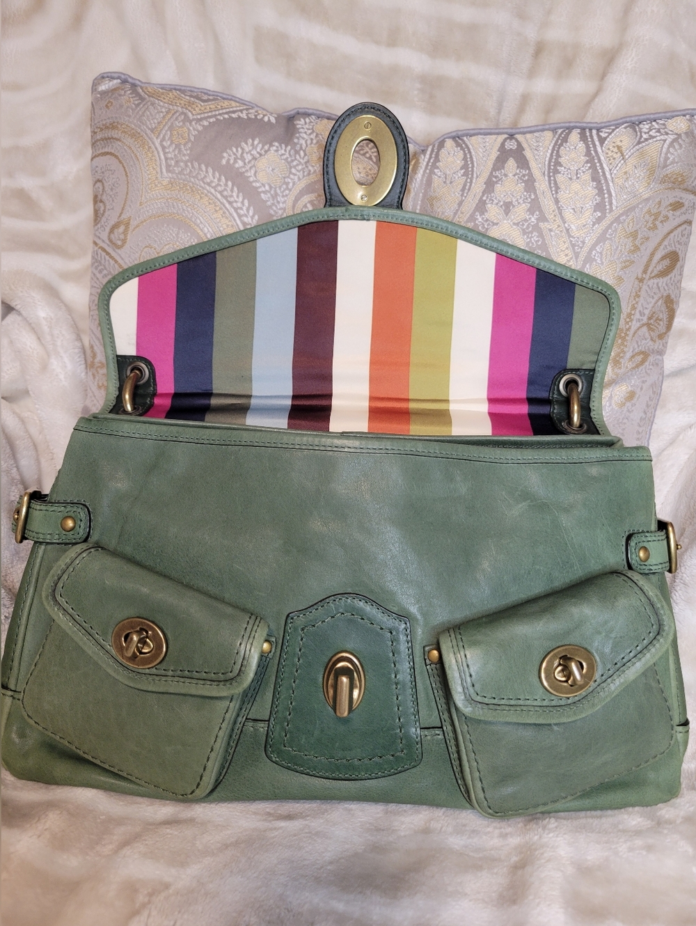 COACH LEGACY 65TH ANNIVERSARY LEIGH SATCHEL 11128 - Picture 7 of 12